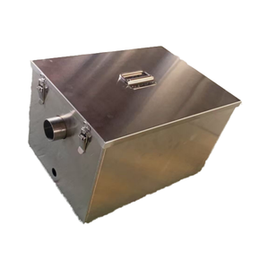 Trampa de Grasa de Acero Inoxidable Personalizada OEM, Separador de Grasa y Filtro de Aceite para Sopa de Grado Comercial Subterráneo - Product Image 1