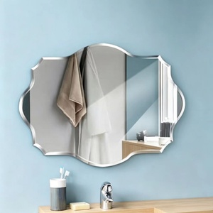 Specchio da Parete Senza Cornice, Eleva l'Arredo del Tuo Bagno, Elegante, Moderno e Stiloso, Perfetto per Rinnovare la Vanità di Casa - Product Image 2