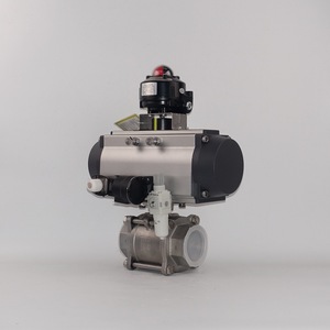 Válvula Solenoide Neumática Antiexplosión Hankwell de 3 Pulgadas con Rosca de Acero al Carbono, Bola de Temperatura Normal 0-284F HBV23-80 - Product Image 2