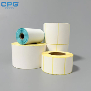 Manufacturer Custom 30x40mm BPA Free Thermal Label Paper Food Grade Safe Meat Vegetable Food Packaging Sticker - Product Image 1