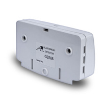 Detector de Rotura de Vidrio con Cable A&R GB-306, Material ABS, Sistema de Alarma con Luz Estroboscópica, Alcance de 6m, Shenzhen, China