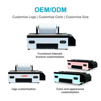Imprimante de transfert DTF A3 de bureau, machine d'impression DTF Epson L1800 avec système d'alimentation en encre continu et filtre anti-colmatage