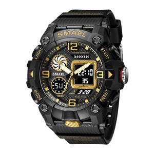 Montres de sport numériques à quartz <span class=keywords><strong>SMAEL</strong></span> 8055, design tendance populaire pour hommes, <span class=keywords><strong>montre</strong></span> numérique à quartz, <span class=keywords><strong>montre</strong></span> de sport de luxe pour l'extérieur - Product Image 5