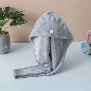 Micro fibra de la cabeza del pelo, de secado rápido de <span class=keywords><strong>turbante</strong></span> pelo de las mujeres de secado <span class=keywords><strong>toalla</strong></span> - Product Image 3