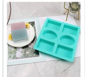 <span class=keywords><strong>Molde</strong></span> <span class=keywords><strong>de</strong></span> silicona alimenticia, 6 cavidades, diseño floral, ovalado y rectangular, reutilizable y fácil <span class=keywords><strong>de</strong></span> desmoldar. - Product Image 4