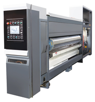 Nouvelle machine royale automatique d'impression flexographique, de découpe, de pliage et de collage, 4 couleurs, pour la fabrication de boîtes en carton, 320 pièces/min, Android/iOS
