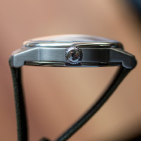 Montre automatique cadeau de mode avec bracelet en nylon vert montres de plongée mécaniques chères pour hommes