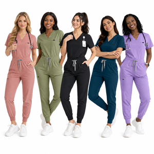 Divisa Medica Professionale: Set Top e Pantaloni per Massaggiatori, Resistente all'Acqua per Cliniche Estetiche - Product Image 1