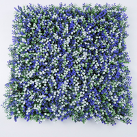 Mur végétal artificiel vert anti-UV pour extérieur, pelouse artificielle verticale pour la décoration de devanture de magasin