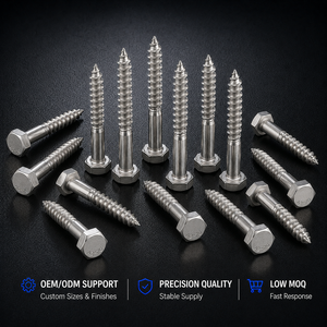 2026 J&P OEM Torx # 8 # 10 # 12 # <span class=keywords><strong>Vis</strong></span> autoperceuses en acier inoxydable 14, à tête hexagonale, <span class=keywords><strong>pour</strong></span> cloisons sèches et bois - Product Image 1