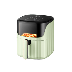 Bán Buôn Hộ Gia Đình Điện Gia Đình 6L Sức Khỏe Dầu Miễn Phí Không Dính Vuông Tái Sử Dụng Silicone Lót Kỹ Thuật Số Thông Minh Giá Rẻ Nồi Chiên Không Khí - Product Image 4