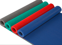 Rouleau de tapis en PVC zig-zag de 5 mm, antidérapant, pour couverture de sol de porte, tapis d'entrée extérieur, emballage personnalisé, fourniture OEM