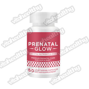 Vitahealthy fabrika kaynağı sağlıklı gebelik Prenatal vitamin kapsülleri için özel etiket diyet takviyesi desteği - Product Image 1