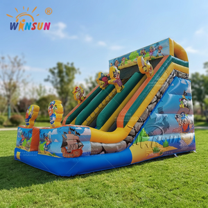 WINSUN PVC <b>Inflatable</b> Pirate Ship Dry Slide for Shopping Malls Trampoline Parks & Gardens Public Areas Customizable Size & Color - Product Image 2