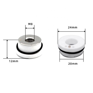 Soporte de boquilla de cabezal de máquina de cerámica láser Pangolin 28mm 32mm KT <span class=keywords><strong>B2</strong></span> CON Precitec WXS HANS para equipo láser de fibra Raytools - Product Image 1