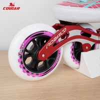 Châssis en fibre de carbone professionnel OEM ODM, roulements ABEC-9, roues en PU, patins à roulettes de vitesse pour adultes, hommes et femmes