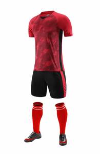 20-21 Großhandel Maßgeschneiderte Fußball-Trikot-Sets für Herren Damen Erwachsene Training-Kurzarm Alle Jahreszeiten - Product Image 5
