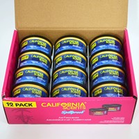 Diffuseur de parfum pour voiture California Scents, parfums cachés pour voiture avec couvercle de contrôle de la fragrance, évaporation naturelle