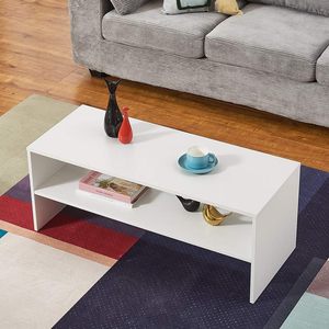 Minimalist modern living room coffee <b>table</b>, suitable for <b>small</b> apartments and bedrooms, simple floor-standing <b>table</b>, new - Product Image 2