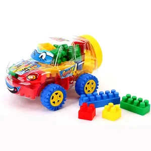 Fai da te blocchi di costruzione di assemblaggio giocattolo quadrato 28 pz divertente colorato blocco di costruzione set giocattoli per i bambini