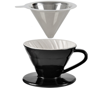 En gros en céramique <span class=keywords><strong>kalita</strong></span> versent au-dessus du dispositif d'écoulement de café pour ustensiles de cuisine - Product Image 6