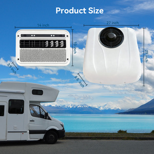 12volt/24volt 1800W Rooftop Parking <b>AC</b> Unit With White Interior Easy Install Truck Air Conditioning EAC002.32, EAC002.32 Truck P - Product Image 1