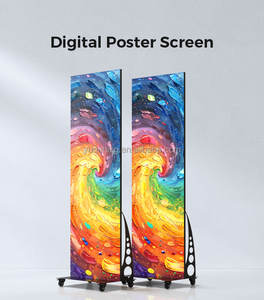 Cartel plegable Led Pantalla de banner digital Pantallas Led Pantalla de póster Publicidad Pantalla Led Soporte de Póster para tienda minorista - Product Image 3