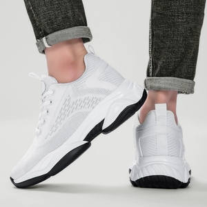 Nouvelles chaussures de sport pour hommes d'été avec intérieur en maille Fly-knit pour un confort accru, chaussures pour hommes, nouveaux styles, chaussures décontractées, semelles de baskets - Product Image 3