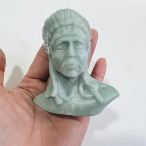 รูปปั้นแกะสลักคริสตัลพลอยธรรมชาติแกะสลักด้วยมือจำนวนมาก - Product Image 3