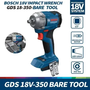 Clé à chocs <span class=keywords><strong>sans</strong></span> <span class=keywords><strong>fil</strong></span> <span class=keywords><strong>BOSCH</strong></span> GDS 18V-350, réglage du couple à 3 vitesses, visseuse à chocs, clé dynamométrique, outils électriques <span class=keywords><strong>Bosch</strong></span> GDS18V-350 - Product Image 1