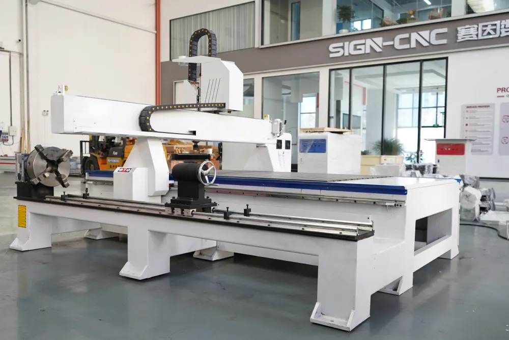 Cartello 1325 Cnc Router lavorazione del legno legno intaglio macchina legno Router Cnc con asse rotante dispositivo rotante