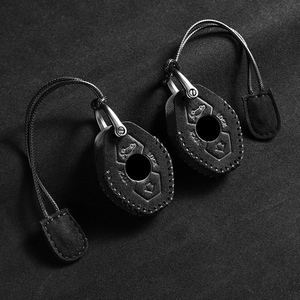 Custodia in pelle per chiave auto per <span class=keywords><strong>BMW</strong></span> X3 X5 <span class=keywords><strong>Z3</strong></span> Z4 3 5 serie 7 E38 E39 E46 E83 Set di accessori protettivi in pelle scamosciata - Product Image 2