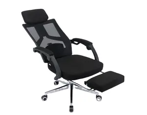 איכות גבוהה כיסא מסתובב גבוה בד מנהל רשת ארגונומי עם משענת רגל