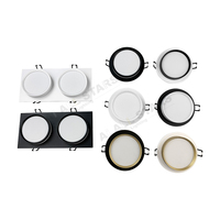 Boîtier de projecteur encastré GU10 MR16 GX53 pour modules LED, compatible Kazakhstan