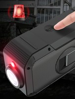 Radio Darurat 5W Speaker Keras NOAA/WB/AM/FM BT Engkol Tangan Tenaga Surya