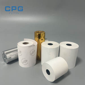 Papier thermique pour caisse enregistreuse de qualité supérieure, 80x70mm, sans BPA, 48gsm, haute luminosité, pour distributeur automatique de billets, 80mm - Product Image 1