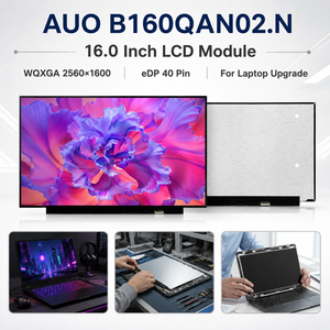 Pantalla LCD para Portátil AUO B160QAN02.N de 16 Pulgadas, 2560x1600, 165Hz, WQXGA, 100% DCI P3, <span class=keywords><strong>EDP</strong></span> de 40 Pines, Módulo de Pantalla para Juegos - Product Image 1