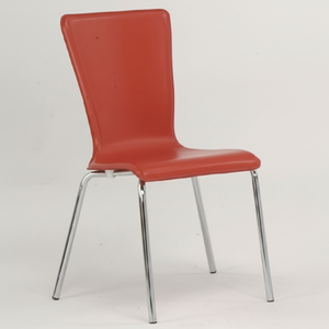 Chaise de salle à manger moderne en or Mobilier empilable avec un design élégant pour la cuisine - Product Image 1