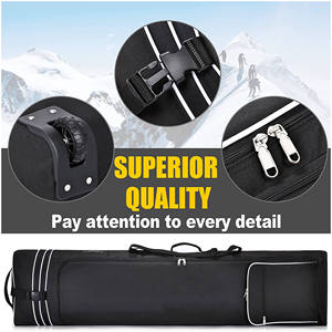 Borsa da Snowboard in poliestere personalizzata <span class=keywords><strong>con</strong></span> ruota Sport Totebag accessori per Skateboard casco portaoggetti borsa da viaggio - Product Image 4