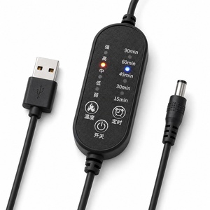 12V DC5521 から DC5521 への温度制御スイッチケーブルスイッチラインコントローラー - Product Image 3