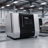 Machine de découpe laser à fibre de type portique DF1390 entièrement fermée, découpeuse de tôles CNC avec moteur servo Yaskawa pour la fabrication métallique