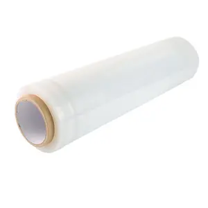 Yeniden kullanılabilir yeni varış bant Pe Shrink Wrap rulo 90 mikron plastik Film