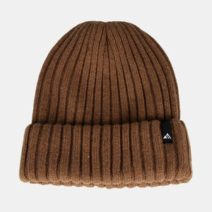 Tuque <span class=keywords><strong>d</strong></span>'hiver en laine mérinos ultra douce avec logo personnalisé - Product Image 3