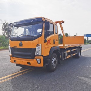 Camión de Remolque de Plataforma Sinotruk HOWO 4x2, Grúa de Plataforma Deslizante de 5 Toneladas, Camión de Recuperación en Carretera de 7 Toneladas - Product Image 2