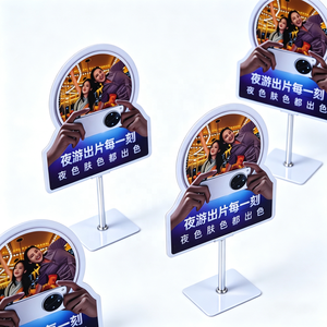 ป้ายการ์ดตั้งโต๊ะ PVC ใสแบบแม่เหล็ก พิมพ์ UV สำหรับเครื่องชำระเงิน เคาน์เตอร์ร้านค้า - Product Image 5