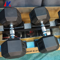 Haltères hexagonaux et supports de rangement pour entraînement commercial – Vente en gros directe usine
