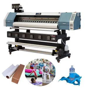 En gros 1.8M Meilleur Large Format 3/6/8 4720 5113 Tête Colorant Tissu De Transfert De Chaleur Sublimation Imprimante Machine Fournisseur