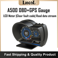 Lancol A500 Nouvel Écran de Bord Intelligent A500 pour Voiture, Affichage Tête Haute LCD, Compteur de Vitesse Numérique Universel OBD2 HUD