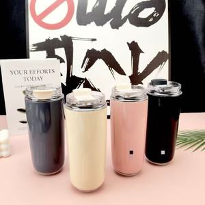 แก้วน้ำสแตนเลสเก็บความร้อน Smile ขนาด 500 มล. พร้อมฝาปิด สำหรับกาแฟและน้ำ - Product Image 2