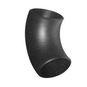 Raccords de tuyauterie soudés bout à bout en acier au carbone, sans soudure, 4 pouces dn100 asm B16.9 A234 SCH 40 STD 90 degrés <span class=keywords><strong>MS</strong></span> <span class=keywords><strong>1</strong></span>.5D Long rayon de coude - Product Image 2